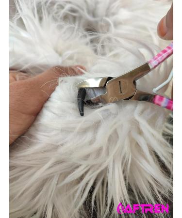 AFTREN Nail Clippers Stainless Steel Extra Sharp Nail Scissors Precise Cut Toenail Scissor Thick Nails Foot Care Nail Care Pedicure Nail Clippers Toenails Nail Trimmer (5.5 Pink) - Buy Online on GoSupps.com