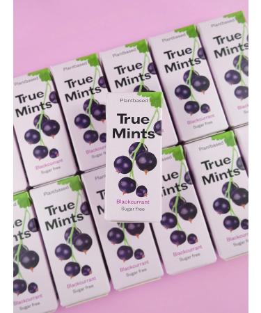True Mints 8 Set - Sugar-Free Pastilles | 2x Fresh Mint Black Johsanberry Cherry Orange | Vegan & International Shipping Available - Buy Online on GoSupps.com