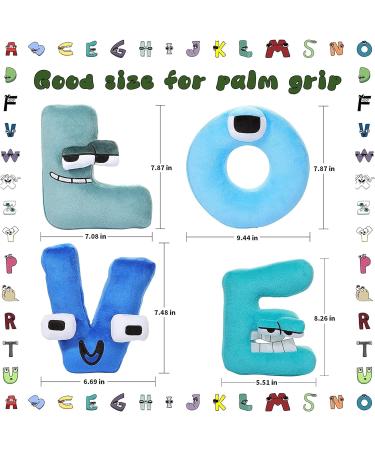 EAQ Alphabet Lore Plush Stuffed Doll (D) - Educational Letter Toy for Kids & Adults | Family Christmas Thanksgiving Birthday Easter Gift - Buy Online on GoSupps.com