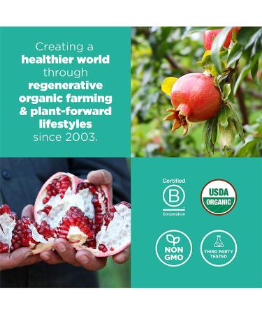 Navitas Organics Pomegranate Powder 8oz - Organic, Non-GMO, Gluten-Free Superfood - Buy Online on GoSupps.com