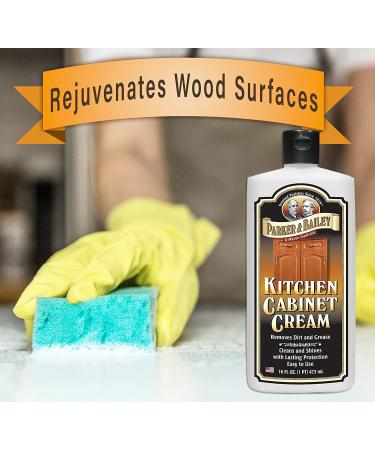 Parker and Bailey Kitchen Cabinet Cream 16 oz - Wood Cleaner and Grease Remover - Buy Online on GoSupps.com