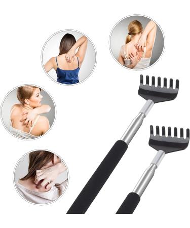 Buy Extendable Stainless Steel Back Scratcher - Portable 2-Piece Set for Instant Itching Relief - International Shipping Available - Buy Online on GoSupps.com