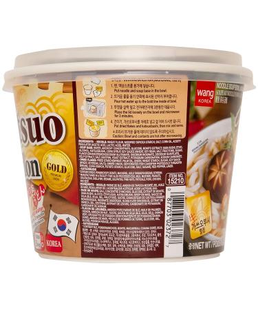 Wang Katsuo Udon Bowl - Rich and Sweet Noodles for Slurping - 7.79oz (Pack of 6) - Buy Online on GoSupps.com
