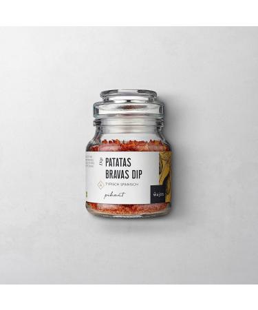  wajos Wajos Patatas Bravas Dip (vegan) twin pack 2 x 90g: spicy dip & delicious alternative to Apples spice & Spanish delicacies - Buy Online on GoSupps.com