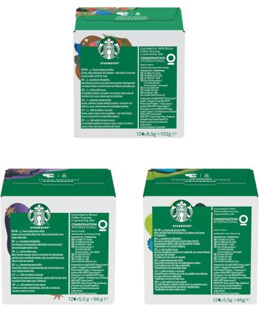 Nestl STARBUCKS Black Coffee Trial Pack by Nescaf Dolce Gusto Coffee Capsules 6 x 12 72 Capsules Exclusive to Amazon Black Cup Variety Pack House Blend - Buy Online on GoSupps.com