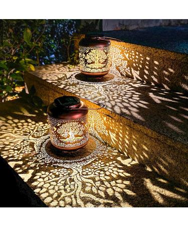Hummingbird Solar Lanterns Outdoor Waterproof Hanging Solar Lights Hummingbird Gifts for Women Men Metal Bird Decorative LED Lanterns for Yard Patio Lawn Tabletop Pathway Lands Tree of Life Hummingbird - Buy Online on GoSupps.com