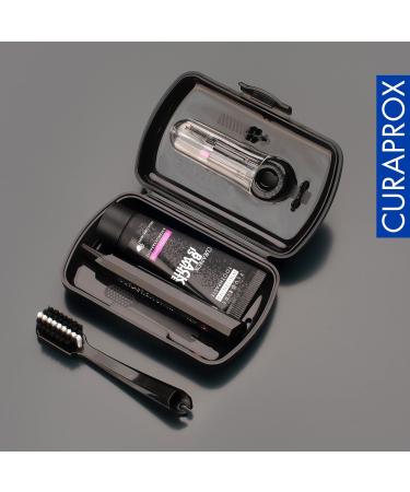 Curaprox Black Is White Travel Set - Premium Oral Care for Global Shippers - Buy Online on GoSupps.com