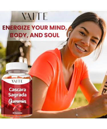 Cascara Sagrada Gummies - Fiber Blend with Psyllium Husk Ginger & Fennel Seed Gentle Bowel Support & Gut Comfort Vegan Herbal Support Gummy for Adults Encourages Digestive Comfort 60 Chewables - Buy Online on GoSupps.com