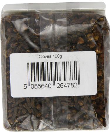 JustIngredients Essentials Cloves 100g - Premium Quality Spice (Pack of 1) - Buy Online on GoSupps.com