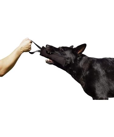 Dingo Gear Cotton Nylon Bite Sausage for Dog Training - IGP IPO Obedience Protection Sport - 20x7 cm Black (S00069) - Buy Online on GoSupps.com