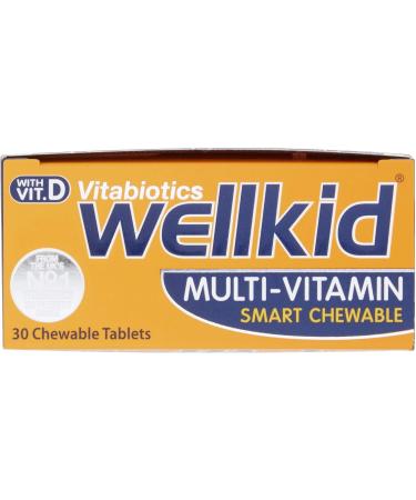 Wellkid Chewable Tablets - Essential Kids Multivitamin for Growth and Development - Buy Online on GoSupps.com