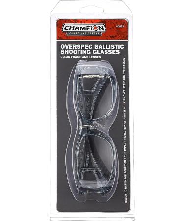 Champion Over-Spec Ballistic Glasses - Clear | High-Quality Eye Protection - Buy Online on GoSupps.com