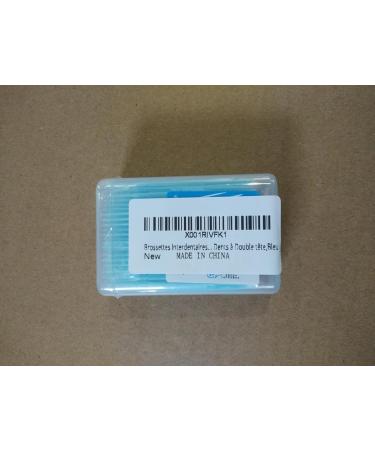 Interdental Brushes & Toothpicks for Travel | 200 Soft Silicone Tooth Cleaning Tools - Buy Online on GoSupps.com