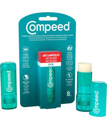 Compeed Anti-Blister Stick 8ml | Foot Care Anti-Friction | Prevent Blisters Worldwide - Buy Online on GoSupps.com