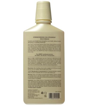 Jason Sea Fresh Deep Sea Spearmint Mouthwash 16 oz - Natural Cosmetics - Buy Online on GoSupps.com