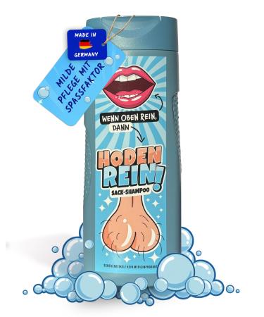 Deggelbam Company testicles in when in the top funny mens shampoo funny gift for men bachelor party birthday mens care with humor fun shower gel & banter item for real guys