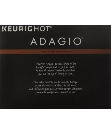 Adagio Caffe Napoli - Dark Roast Coffee K-Cup Portion for Keurig Brewers 24 Count - Buy Online on GoSupps.com