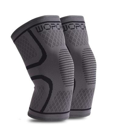 Knee Support Brace for Men & Women Compression Knee Sleeves for Weightlifting Running Working Out and All Sports Knee Pain Relief for Meniscus Tear Arthritis ACL MCL X-Large Black