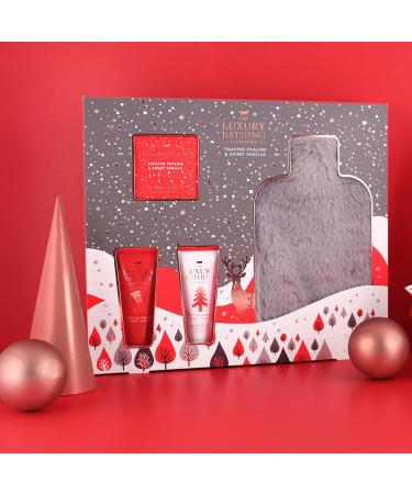 The Luxury Bathing Company - Toasted Praline & Sweet Vanilla Snuggly Gift Set - Vegan Friendly - Buy Online on GoSupps.com