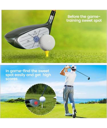 ToVii Golf Impact Tape Set - 300/600 Pcs for Sweet Spot Analysis & Swing Consistency - Club Impact Stickers for Woods, Irons, Putters - Training Aid for Improved Accuracy - Buy Online on GoSupps.com