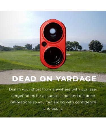 Eagle Eye Elite Golf Rangefinder with Slope, 1000 Yard Range & 6X Magnification - Golf Accessories - Buy Online on GoSupps.com