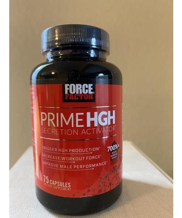 Force Factor Prime HGH Secretion Activator 2-Pack HGH Supplement for Men with AlphaSize to Help Trigger HGH Production Increase Workout Force & Improve Performance 150 Capsules 75 Count (Pack of 2) - Buy Online on GoSupps.com