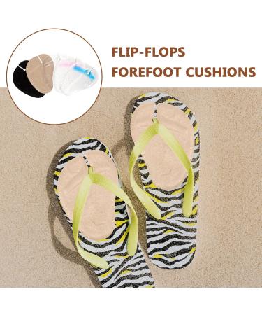 GLEAVI Red Slippers - 5 Pairs Gel Metatarsal Pads Non-Slip Forefoot Shoe Cushions Self-Adhesive Foot Inserts - Buy Online on GoSupps.com
