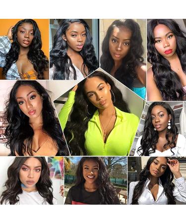 Geeta 13x4 Brazilian Body Wave Lace Front Wig 18 Inch - 180% Density Virgin Human Hair Wig for Black Women - Buy Online on GoSupps.com