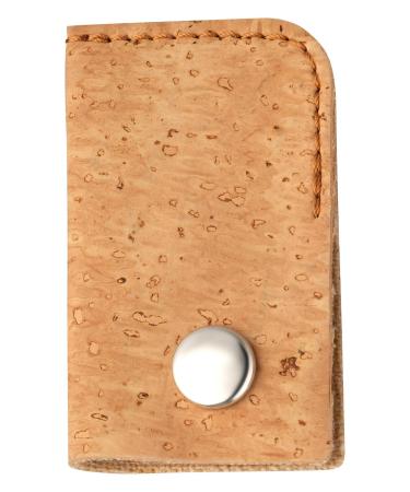 Toothbrush cover made of cork fabric |With push button closure |Protective cover for toothbrushes made of cork |Sustainable & vegan |Made in Portugal