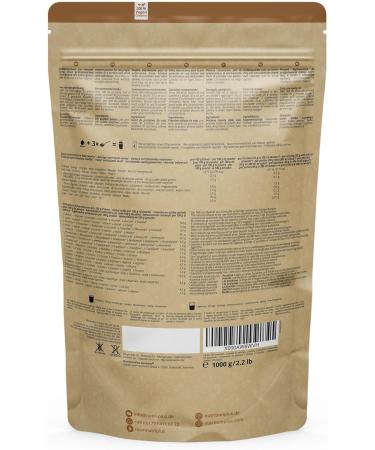 Vegan Protein Marzipan 1kg - 83% Protein - Lactose-Free - Low Sugar & Gluten-Free - Nutri+ Natural Protein Powder - Buy Online on GoSupps.com
