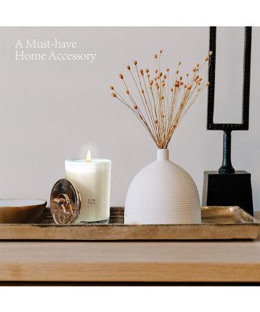 ESNA HOME Aromatherapy Scented Candles | Lavender Essential Oil | 50+ Hours Burn Time | Perfect Mother's Day Gift | Home Decor & Relaxation | 8.8oz Soy Wax Candle + Snuffer Lid - Buy Online on GoSupps.com