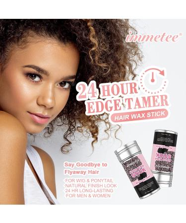 Immetee Hair Wax Stick - Edge Control Slick Stick for Flyaways & Frizz - 75g - Men & Women - Buy Online on GoSupps.com