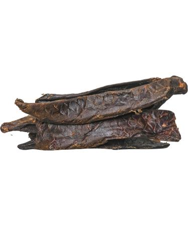 Buffalo Heart Jerky - 300 Grams - 100% All-Natural Single Ingredient Grass-Fed Free-Range Premium Buffalo Dog Treats - Air Dried Healthy Dog Chews - Buy Online on GoSupps.com