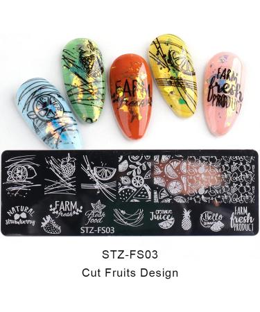 4 PCS Rose Nail Art Stamping Plates - Reusable DIY Manicure Templates for Women and Girls - Buy Online on GoSupps.com