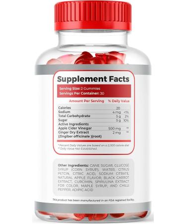Mach5 Keto ACV Gummies - Advanced Apple Cider Vinegar Formula for 30 Days Supply - Buy Online on GoSupps.com