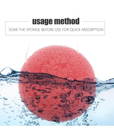 6PCS Healifty Makeup Sponge & Exfoliating Konjac Bath Loofah Sponges for Oily, Dry, or Sensitive Skin - Buy Online on GoSupps.com