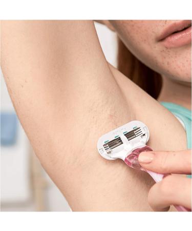Buy Gillette Venus Sensitive Razor for Women - 4 Pack (3 + 1 Disposable) | International Shipping Available - Buy Online on GoSupps.com