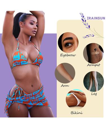 Hard Brazilian Wax Warmer Kit for Men and Women - Painless At-Home Hair Removal System - Pink Wax Machine for Bikini, Face, Body, and Eyebrows - Buy Online on GoSupps.com