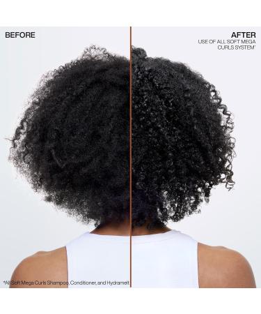 Redken Routine For Dry or Frizzy Curly Hair Set of Shampoo and Conditioner Gentle Cleansing with Intensive Nutrition Provides Hydration and Suppleness With Aloe Vera All Soft Mega Curls - Buy Online on GoSupps.com