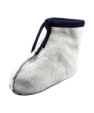 Winter Warm Fleece Foot Cast Sock - Protective Toe Warmer for Fractured Foot - Plush Lined Cover Stocking for Ankle Joint - Left/Right Foot - Buy Online on GoSupps.com