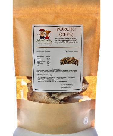 Sun Dried Porcini (Ceps) Luxury Choice - Extra Premium Quality (300) 300.0 grams