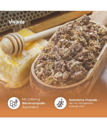 Bees Propolis Capsules 2000mg - 180 Caps (3-Month Supply) | Natural 5:1 Bee Propolis Extract - Boost Immunity & Wellness - Buy Online on GoSupps.com