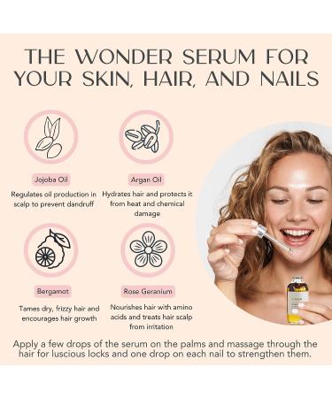 Organic Moisturizer Face - Blend of Rosehip, Jojoba, Almond, Primrose, Argan & Jasmine Essential Oils - Best Women's Face Moisturizer for Reducing Wrinkles & Acne Scars - Buy Online on GoSupps.com