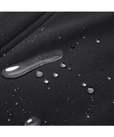 FREE SOLDIER Men's Outdoor Softshell Fleece Lined Cargo Pants - Black | Waterproof & Breathable Tactical Snow Ski Hiking Pants - 34W x 30L - Buy Online on GoSupps.com