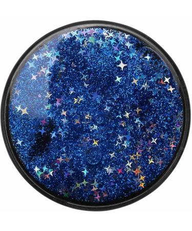Pandysilioer Cute Blue Lens Container with Flowing Sequins - Stylish Lentils Bag for Girls | International Shipping Available - Buy Online on GoSupps.com