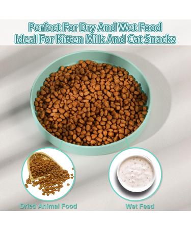 Fanshiontide 2 Pcs Cat Bowls Food Silicone Grade Feeding Bowl Water Bowl for Cat and Dog Dry Food and Wet Food Cat Drinking Bowl Pet Bowl Dishs for Pet Cat Dog Small Animal - Buy Online on GoSupps.com