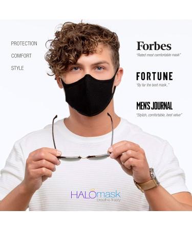 Halo Life Face Mask - Reusable & Washable with Nanofiber Filter | Ultra-Breathable Adjustable Fit for Adults & Kids - 200 Hour Filter Life - Buy Online on GoSupps.com