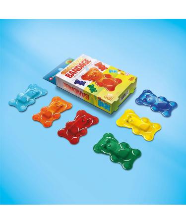 BioSwiss Gummy Bear Shaped Bandages 24ct - Fun First Aid Kit Supplies for Kids - Buy Online on GoSupps.com