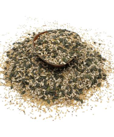Trend Organic Omega Four Seed Mix of Pumpkin Sesame Flax Sunflower Raw Whole Seeds - High in Protein Rich in Fibre and Omega-3s Certified Organic Vegan Snack Non-GMO No Additives 1kg Nutty 1 kg (Pack of 1) - Buy Online on GoSupps.com