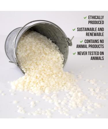 American Soy Organics Microwavable Soy Wax Beads - 10lb Premium Candle Making Supplies - Buy Online on GoSupps.com